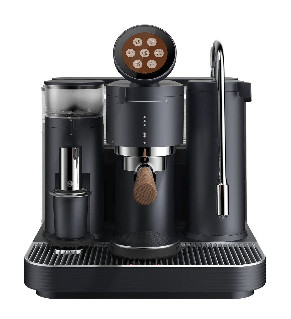 Meraki cafetera con molino incorporado